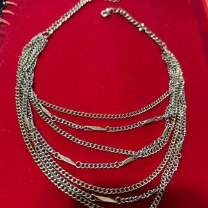 Elegant Silver Chain Necklace